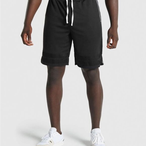 Gymshark Recess Basketball Shorts Men’s Size M Black Athletic Gym Mesh - Picture 8 of 8